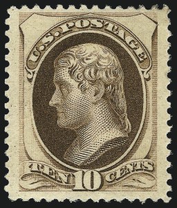 Sale 1007, Lot 2359, 1875-79 Continental and American Bank Note Co. Issues (Scott 182-191)