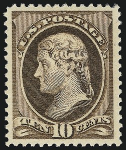 Sale Number 1007, Lot Number 2368, 1881-87 American Bank Note Co. Issues (Scott 206-218)