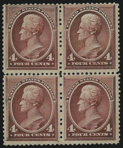 Sale 1007, Lot 2380, 1881-87 American Bank Note Co. Issues (Scott 206-218)