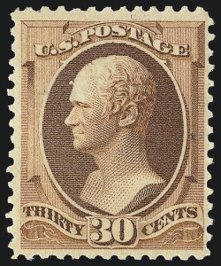 Sale 1007, Lot 2385, 1881-87 American Bank Note Co. Issues (Scott 206-218)