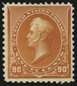 Sale 1007, Lot 2400, 1890-93 Issue (Scott 219D-229)