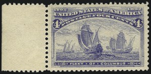 Sale 1007, Lot 2407, 1893 Columbian Issue (1c thru 30c, Scott 230-239)