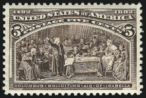 Sale Number 1007, Lot Number 2411, 1893 Columbian Issue (1c thru 30c, Scott 230-239)