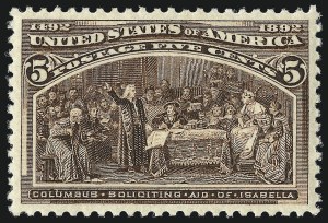 Sale Number 1007, Lot Number 2412, 1893 Columbian Issue (1c thru 30c, Scott 230-239)