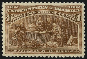Sale 1007, Lot 2420, 1893 Columbian Issue (1c thru 30c, Scott 230-239)