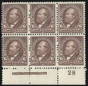 Sale 1007, Lot 2494, 1894 Unwatermarked Bureau Issue (Scott 246-262)