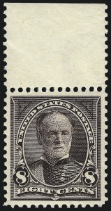 Sale 1007, Lot 2515, 1895 Watermarked Bureau Issue (Scott 268-284)