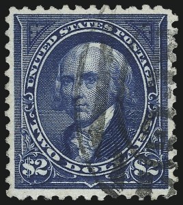 Sale 1007, Lot 2520, 1895 Watermarked Bureau Issue (Scott 268-284)