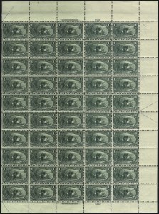 Sale 1007, Lot 2533, 1898 Trans-Mississippi Issue (1c thru 10c, Scott 285-290)