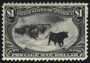 Sale 1007, Lot 2560, 1898 Trans-Mississippi Issue (50c thru $2.00, Scott 291-293)