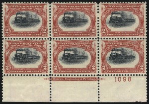 Sale 1007, Lot 2578, 1901 Pan-American Issue (Scott 294-299)