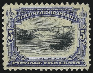 Sale 1007, Lot 2580, 1901 Pan-American Issue (Scott 294-299)