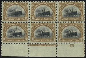 Sale 1007, Lot 2588, 1901 Pan-American Issue (Scott 294-299)