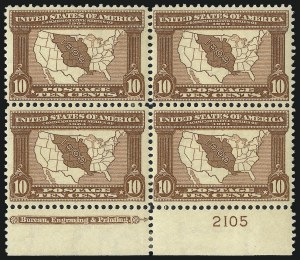 Sale 1007, Lot 2628, 1904 Louisiana Purchase, Jamestown Issues (Scott 323-330)