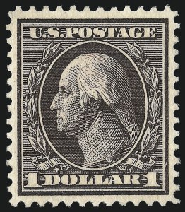 Sale 1007, Lot 2644, 1908-10 Washington-Franklin Issues (Scott 331-358)