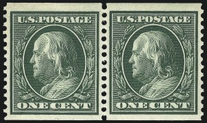 Sale 1007, Lot 2656, 1908-10 Washington-Franklin Issues (Scott 331-358)