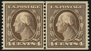 Sale 1007, Lot 2657, 1908-10 Washington-Franklin Issues (Scott 331-358)
