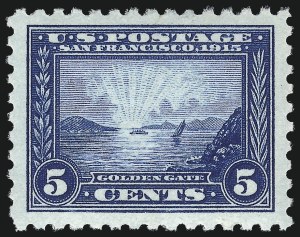 Sale 1007, Lot 2697, 1913-15 Panama-Pacific Issue (Scott 397-404)