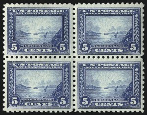 Sale 1007, Lot 2698, 1913-15 Panama-Pacific Issue (Scott 397-404)