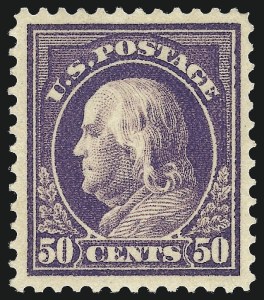 Sale 1007, Lot 2710, 1912-14 Washington-Franklin Issue (Scott 405-423)