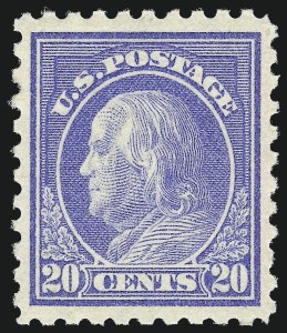 Sale Number 1007, Lot Number 2720, 1913-15 Washington-Franklin Issues (Scott 424-460)