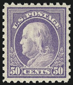 Sale 1007, Lot 2722, 1913-15 Washington-Franklin Issues (Scott 424-460)