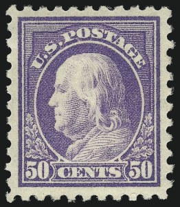Sale 1007, Lot 2723, 1913-15 Washington-Franklin Issues (Scott 424-460)