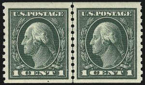 Sale 1007, Lot 2727, 1913-15 Washington-Franklin Issues (Scott 424-460)