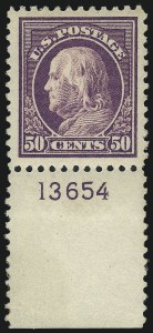 Sale 1007, Lot 2794, 1917-19 Issues (Scott 491-524)