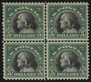Sale 1007, Lot 2814, 1917-19 Issues (Scott 491-524)