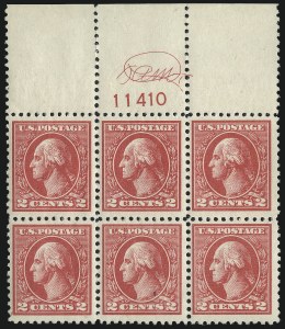 Sale 1007, Lot 2816, 1918-20 Offset Printing Issues (Scott 528-534B)
