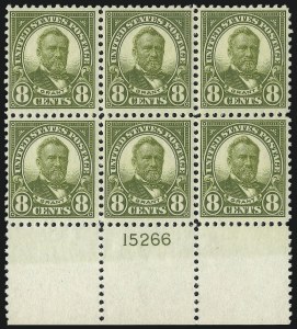 Sale 1007, Lot 2838, 1922-29 Issues (Scott 551-573a)