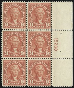 Sale 1007, Lot 2841, 1922-29 Issues (Scott 551-573a)