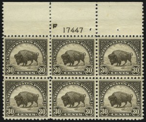 Sale 1007, Lot 2843, 1922-29 Issues (Scott 551-573a)