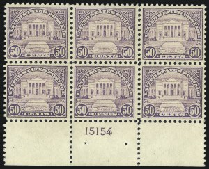 Sale 1007, Lot 2844, 1922-29 Issues (Scott 551-573a)