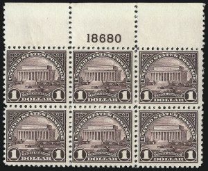 Sale 1007, Lot 2849, 1922-29 Issues (Scott 551-573a)