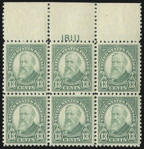 Sale 1007, Lot 2872, 1922 and Later Issues (Scott 578 onwards)
