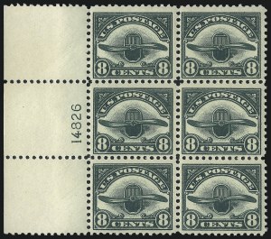 Sale 1007, Lot 2912, Air Post (Scott C1-C10)