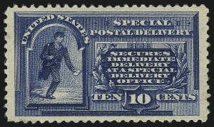 Sale 1007, Lot 2937, Special Delivery, Registration (E, F)