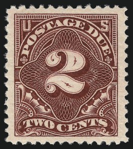 Sale 1007, Lot 2980, Postage Due (Scott J25-J80b)