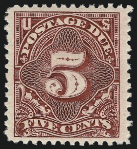 Sale 1007, Lot 2984, Postage Due (Scott J25-J80b)