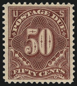 Sale 1007, Lot 2990, Postage Due (Scott J25-J80b)