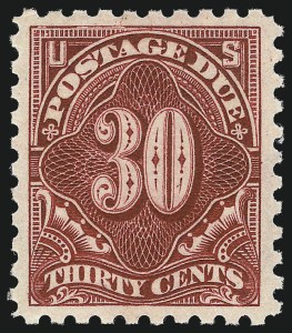 Sale 1007, Lot 2998, Postage Due (Scott J25-J80b)