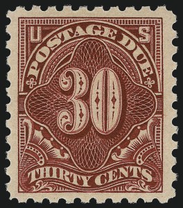 Sale 1007, Lot 2999, Postage Due (Scott J25-J80b)