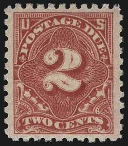 Sale 1007, Lot 3001, Postage Due (Scott J25-J80b)