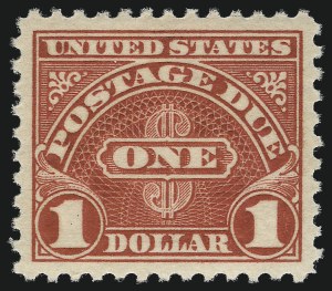 Sale 1007, Lot 3006, Postage Due (Scott J25-J80b)