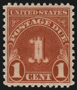 Sale 1007, Lot 3008, Postage Due (Scott J25-J80b)