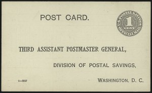 Sale 1007, Lot 3100, Postal Stationery and Cards (U, UZ)