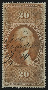 Sale 1007, Lot 3107, First and Second Issue Revenues