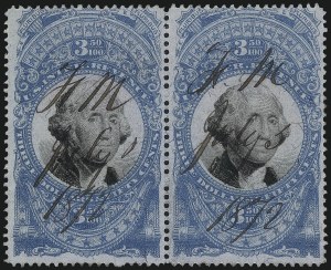 Sale 1007, Lot 3109, First and Second Issue Revenues